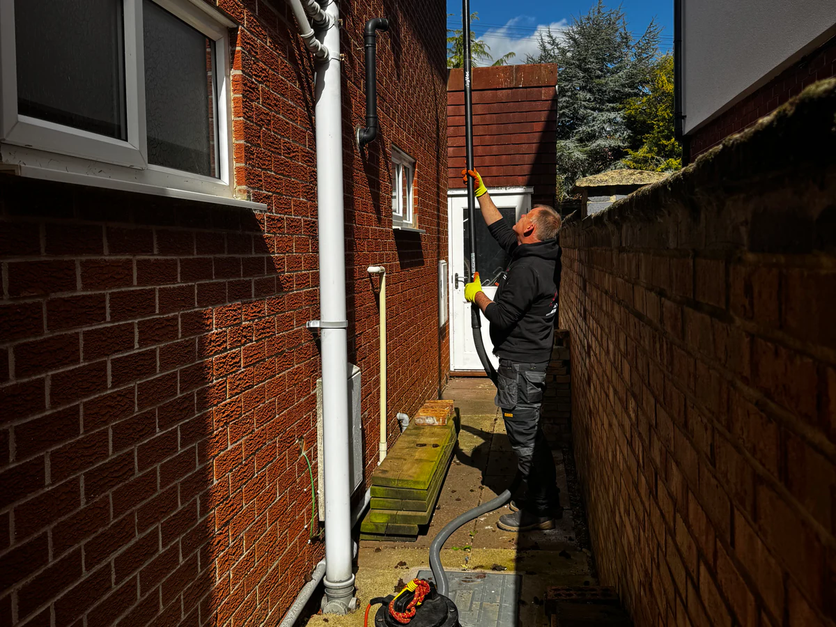 Exterior cleaning job, Lowestoft
