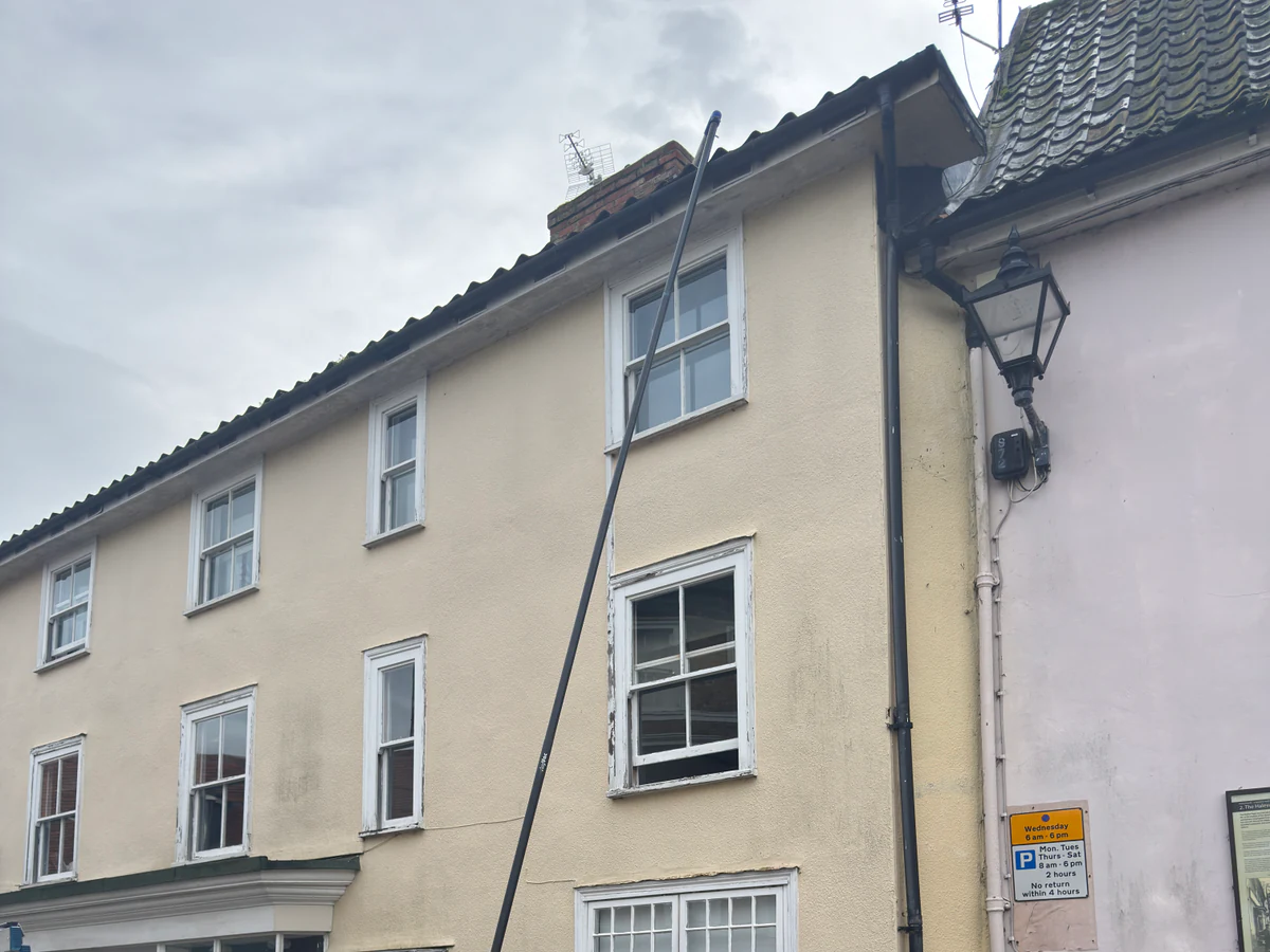 Gutter and fascia cleaning, Suffolk